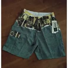 Shorts praiano Tactel secagem rápida