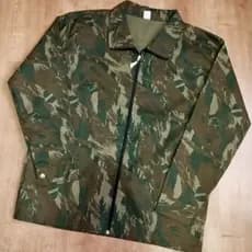 Jaqueta Tática Camuflada de sarja PARA CAÇA, PESCA, TRILHA