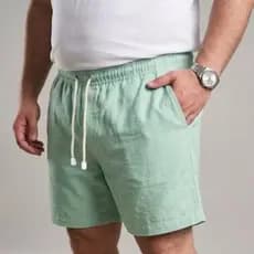 Short de Linho Plus Size