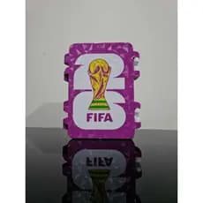 Porta Figurinhas Copa Do Mundo 2026 Caixa Organizadora 3D Premium Álbum De Figurinhas Case Rígida Colecionador FIFA 2026