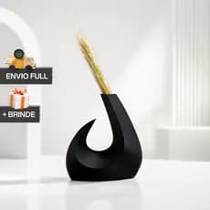 Vaso Decorativo Moderno COM Trigo Artificial + Presente + Decoração Minimalista Casa Escritorio Quarto Mesa Banheiro