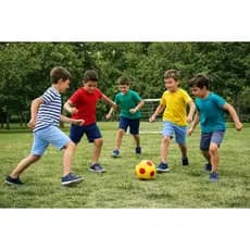 1 Bola De Futebol N°5 Couro Sintético Costurada bola de futebol tradicional bola infantil