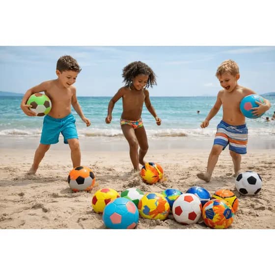 kit 35 Bolas De Futebol N°2 Couro Sintético Costurada bola de futebol infantil pequena bola infantil