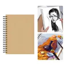 Sketchbook Caderno De Desenho Sem Pauta E Aquarela 50 Folhas