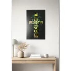 Quadro Decorativo Leão Safari Selvagem Quarto Sala 3mm Decoração Parede Animal Selvagem 40x30cm
