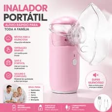 Nebulizador Portátil Mini Inalador Silencioso Ultra-sônico Automático para Adultos e Crianças Orbitta