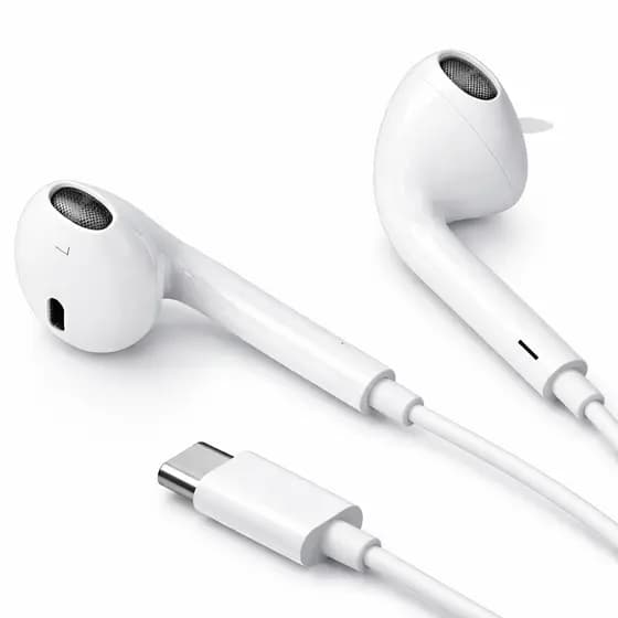 Fone de Ouvido Intra Auricular Com Fio e Microfone Controle de Volume Conexão TIPO-C INOVA FON-12381