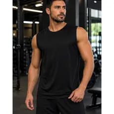 Regata Masculina Dry Fit Cavada Machão Academia Treino Esporte Não Amassa Anti Suor