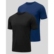 Kit 2 Camiseta Masculina Dry Proteção Solar UV50 Térmica Anti Suor Academia Esporte Basica Lisa