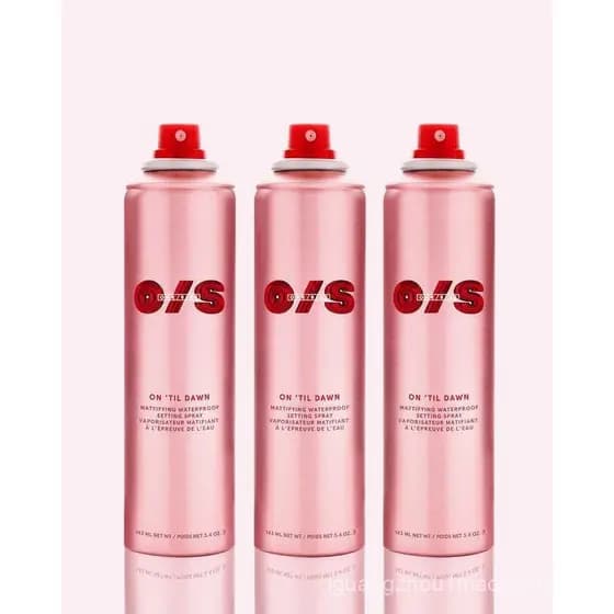 Lock, Slay, Repeat: On ‘Til Dawn Full-Sized Trio |   Três sprays fixadores de tamanho único para controle de oleosidade
