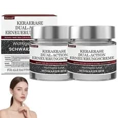 Creme Renovador de Dupla Ação Biancat KeraErase, Peeling Natural para a Pele, Firmador, Hidratante, para Todos os Tipos