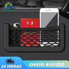 Bolsa Organizadora Armazenamento Multifuncional Para Carro/Pasta Automática/Suporte Telefone
