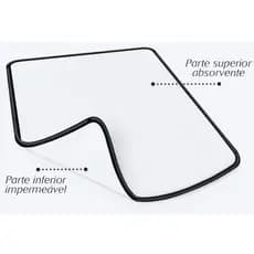 Kit 3 Tapetes Higiênico Lavável Super Absorção 200 Lavagens