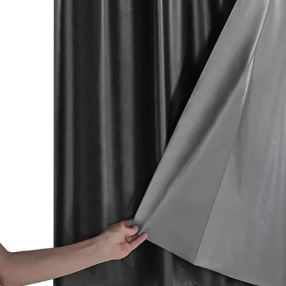Cortina Sala Quarto PVC Blackout  Bloqueia 100% Luz | Diversos Tamanhos e Cores