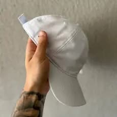 boné lateral garbardine 100% algodão envio imediato aba curva unissex