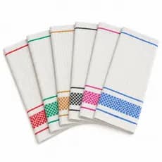 Kit Pano de Prato Copa Xadrez Grosso Atoalhado Premium 40x65cm 100% Algodão Cozinha