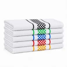 Kit 5, 10 e 15 Pano de Copa Prato Xadrez Grosso Atoalhado Premium 40x65cm 100% Algodão Cozinha