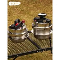 CLS Mini Panela de Pressão 1.2L Autocondução Viagem Portátil 1 ~ 2 Pessoas Panela de Pressão