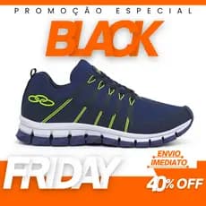 Tênis masculino academia corrida treino 34 ao 43 lançamento mega oferta