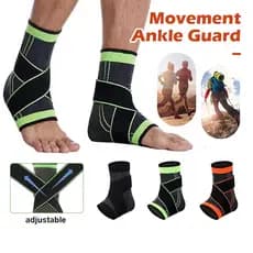 Kit2 Tornozeleira Ortopedica Compressão Estabilizadora Elastica  Cross Fit Basket Volei Ajustável Unissex