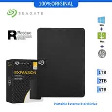 Disco Rígido Externo Seagate original , 2tb , 4tb , Móvel , USB 3.0 , Portátil , HDD , 2.5 , À Prova D'água , Do Brasil