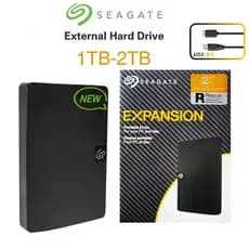 Disco Rígido Externo Seagate 2tb 4tb Móvel USB 3.0 HDD 2.5 Alto-Falante