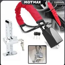 Acelerador Antirroubo para Veículo Universal Inoxidável /Cadeado de Bloqueio para Pedal de Freio - Envio Rápido