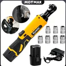 Chave Catraca Elétrica Com 2 Bateria Recarregável 21v/12V