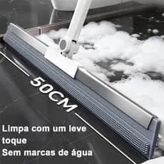 Escovão mágico com função dupla de escova e limpeza de piso