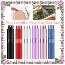 1/2/3 Peças Atomizador de perfume recarregável, frasco portátil de 15 ml, spray atomizador de perfume portátil