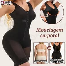 Cinta Modeladora Feminina body shape macaquinho de corpo Cirurgia Plástica De perninha Lifting de glúteos