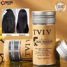 Bastão de Cera para Cabelo Anti-Frizz Frizzy Hair Tidying Creme Suavizante Styling Stick de Cera para Cabelo Sólido-ABZA