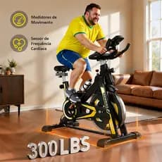 Bicicleta Ergométrica Spinning Profissional 150kg Inércia 15kg - Treino em Casa