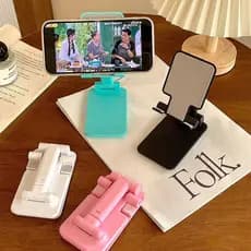 Suporte dobrável ajustável para telefone estável antiderrapante