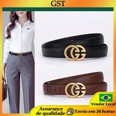 Cinto feminino moderno e sofisticado