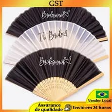 Noiva noiva dama de honra dama de honra preto branco fã despedida de solteiro casamento