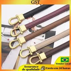 F primeira camada de couro ajustável cinto fino senhoras moda decoração combinando vestido camisa cintura estreita cinto