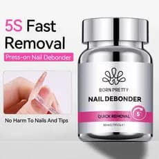 BORN PRETTY Removedor De Cola De Unhas Fora Para Falsas Imprensa Em Falso Adesivos De Debonder 80ML