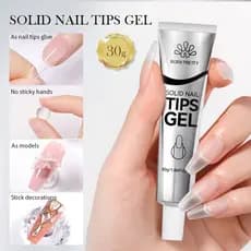 BORN PRETTY Cola em Gel Tips 30g Cola em Gel Tips Gel De Ponta De Unhas Sólidas Para Extensão De Pontas Em Duro