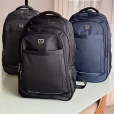 Mochila Escolar reforçada Trabalho Viagem espaçoso Impermeável