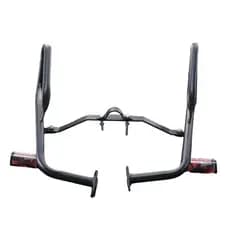 Protetor carenagem titan fan start  125 150 160 até 2026 preto com slider