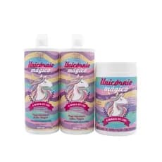 Kit Unicórnio Mágico Shampoo, Condicionador e Máscara 1L - Toda Toda