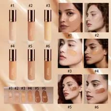 Base Líquida 40ml Cobertura Natural Matte Longa Duração Lua&Neve