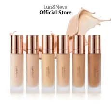 Base Líquida Matte Lua&Neve 40ml Alta Cobertura Vegana Longa Duração