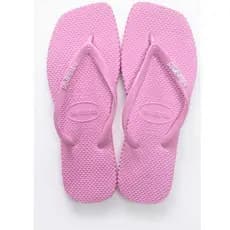 Chinelo Feminino Tradicional Slim Square Casual Macio Verão Praia e Piscina Dia a Dia