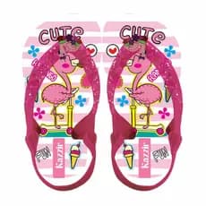Chinelo Infantil bebe  Baby Marca própria  Menina confortável macio leve  com elástico  01