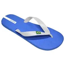 chinelo borracha Chinelo Kazzir Masculino Bandeira do Brasil - Pronta Entrega Envio Rápido 01