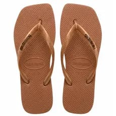 Chinelo Feminino Tradicional Slim Square Casual Macio Verão Praia e Piscina Dia a Dia