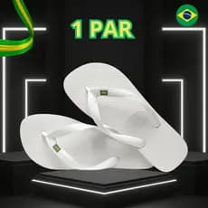 Chinelo Masculino Casual Bandeira Brasil Antiderrapante Verão