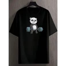Camiseta Algodão Confortável Premium Camisa Moda Feminina Estampas Dtf Tendência Unissex